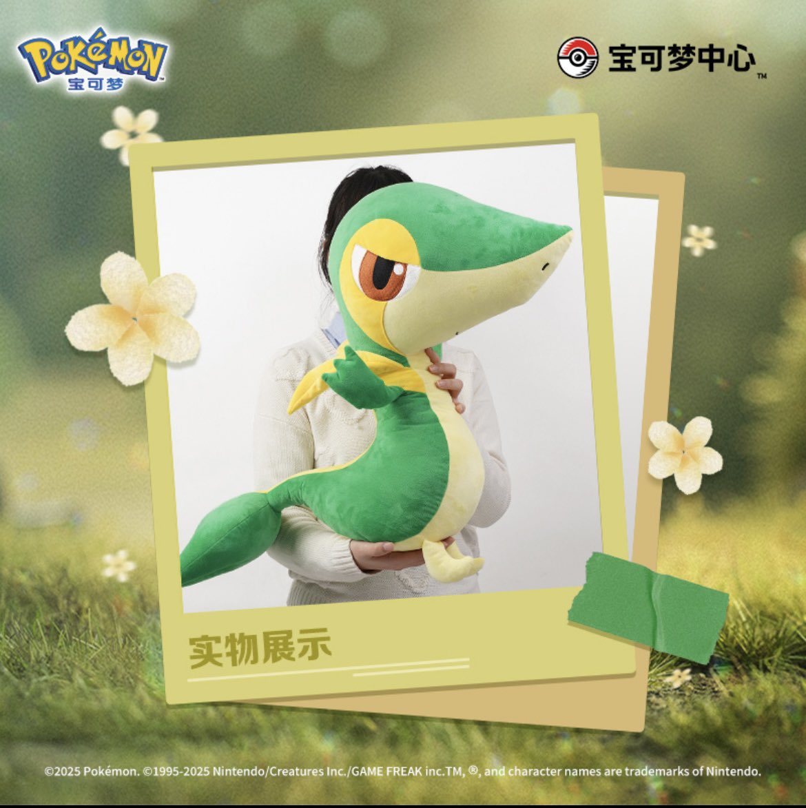 【ポケモン】ツタージャ 等身大ぬいぐるみ