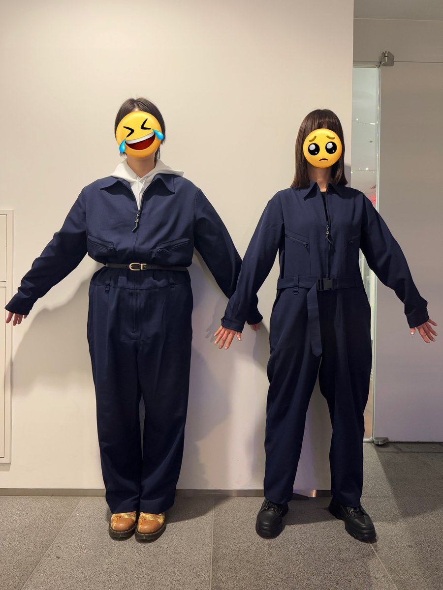 米津玄師2025TOUR_JUNKグッズ ツナギのサイズを比較しました☺️ 左