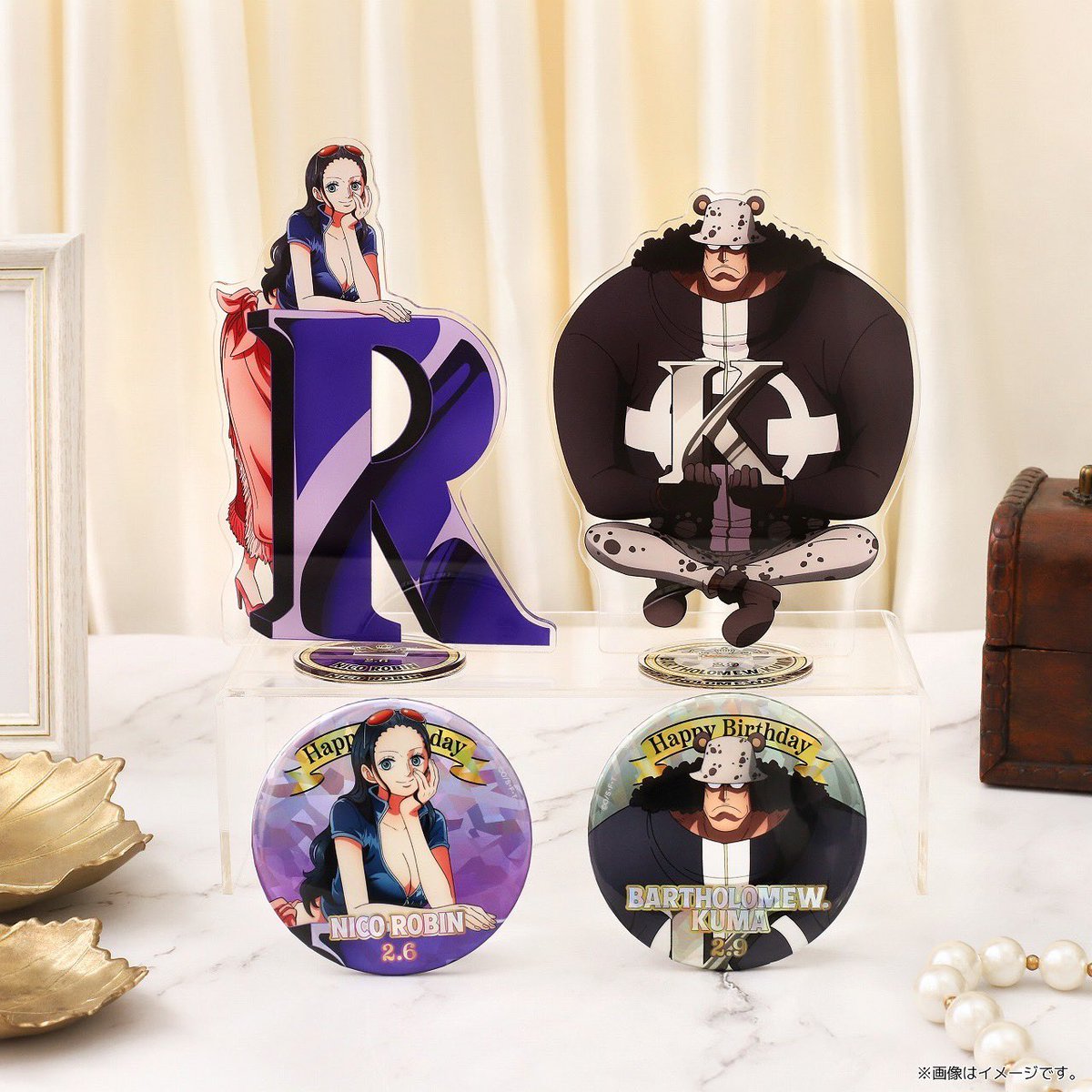 グッズ情報】 2.1(土)発売！#麦わらストア 限定の バースデーグッズが