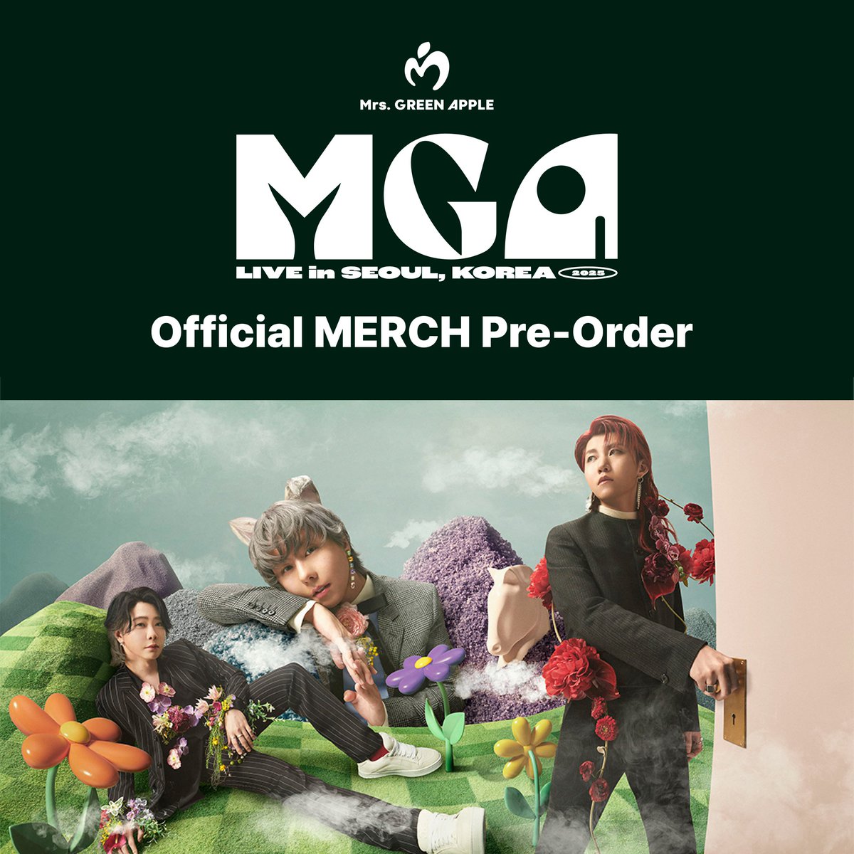 MGA LIVE in SEOUL, KOREA 2025 Official MERCH 事前販売のお知らせ