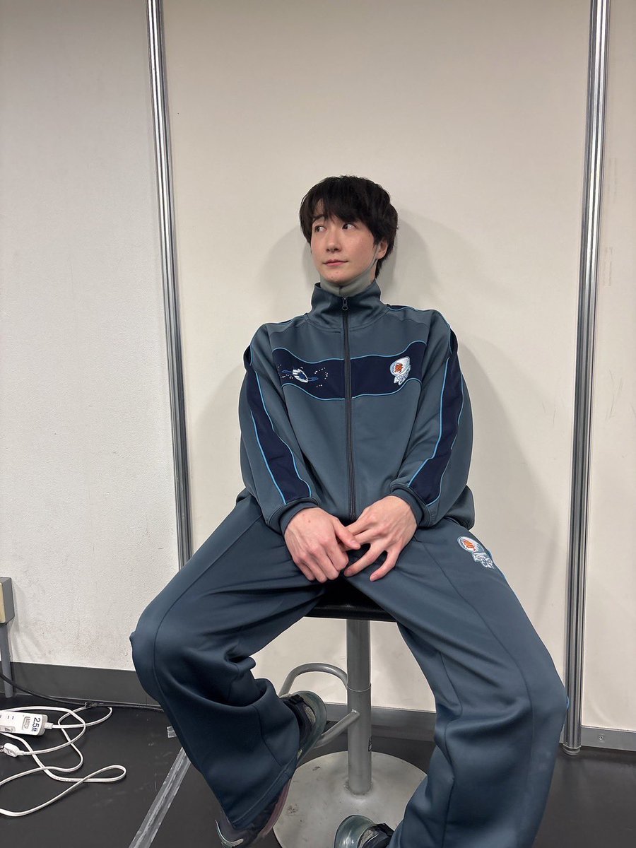 稽古休憩中のひととき （撮影：山木透）