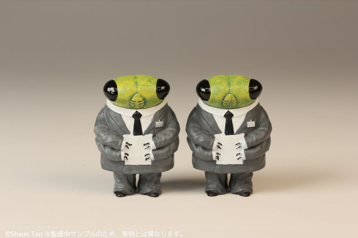 ショーン・タンの立体世界」 ラインアップ『セミ』のサンプル写真をお