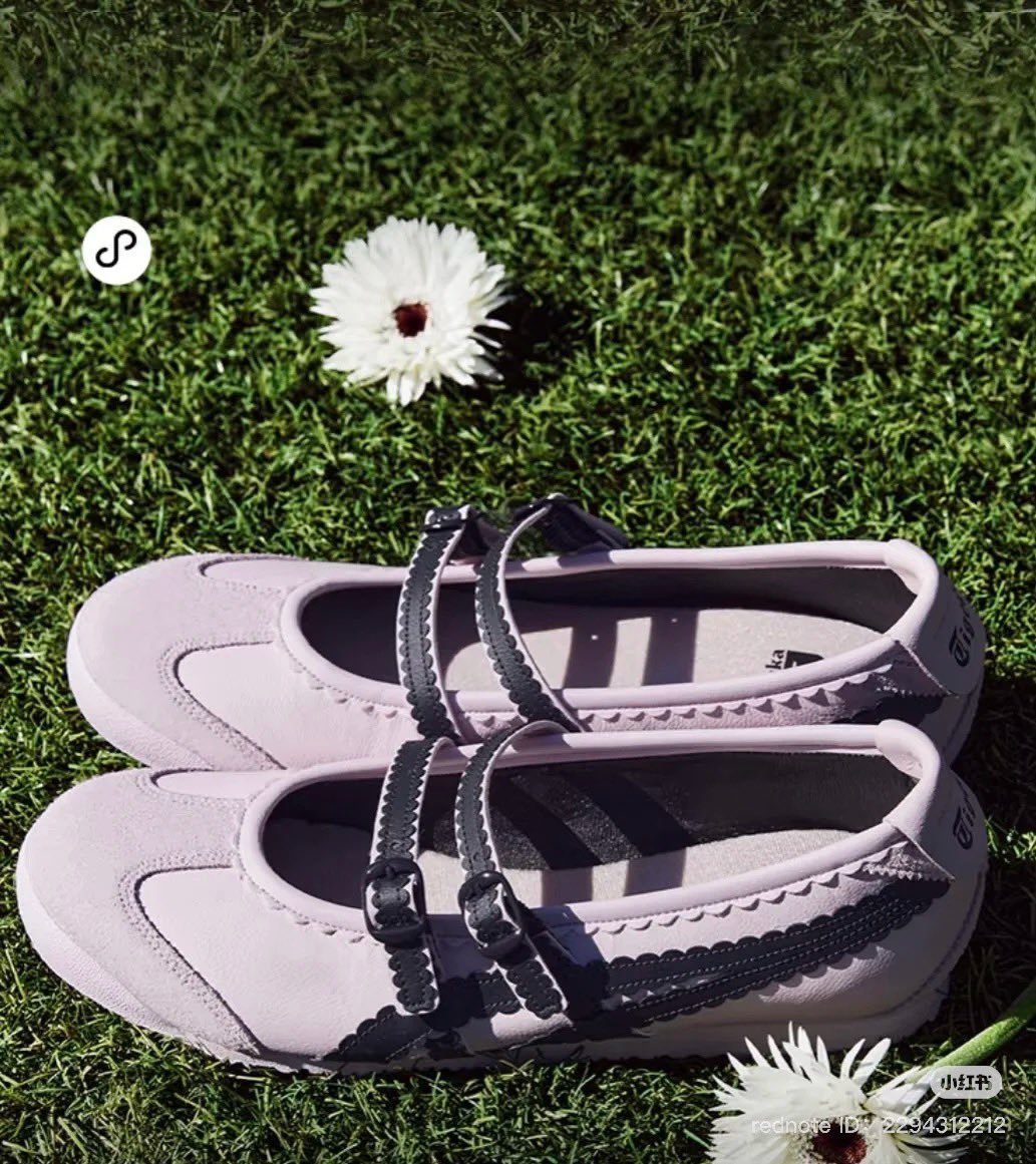 Onitsuka Tigerのメリージェーン可愛すぎるメモ✍🏻スカラップだいすき