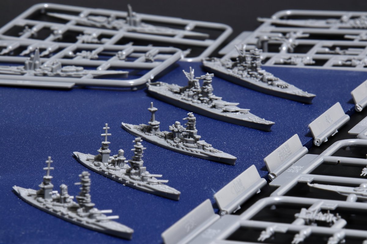 1/3000スケール、集める軍艦シリーズは暫く再生産を行っておりませんで