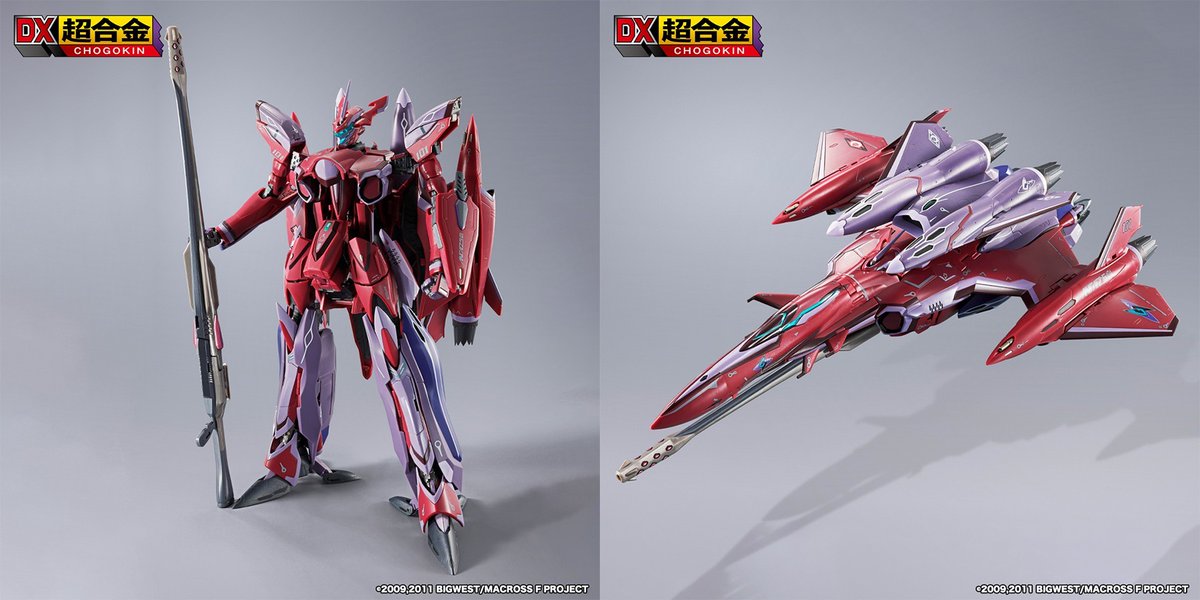 締切迫る】 『#劇場版マクロスF』より 「DX超合金 VF-27γSP スーパー