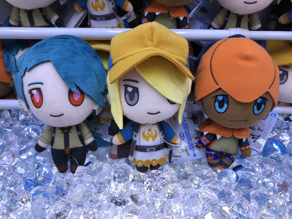 🌟新景品🌟 ポケモンマスターズEXぬいぐるみ〜キバナ・ウォロ・チリ