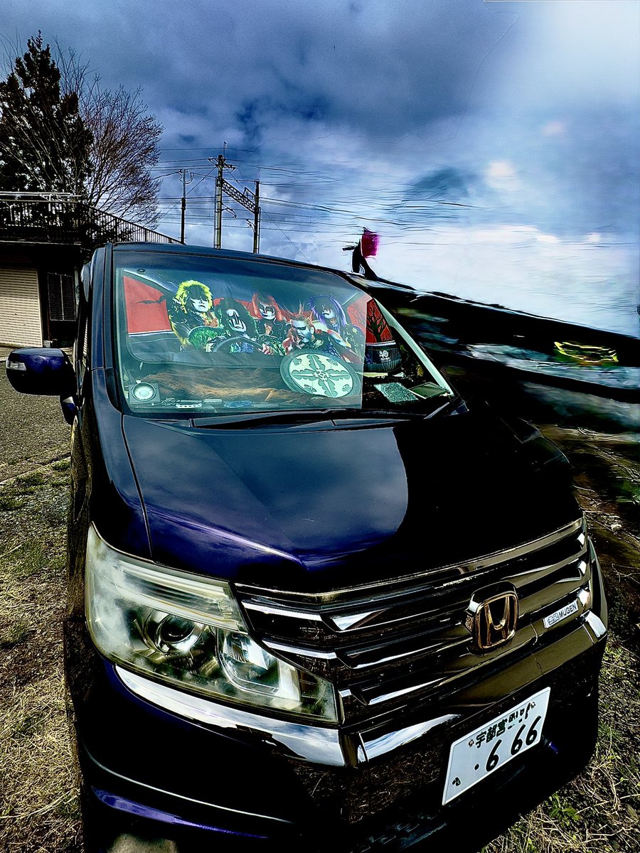 我が悪魔カーに【40th カー・サンシェード】を装着してみました。M