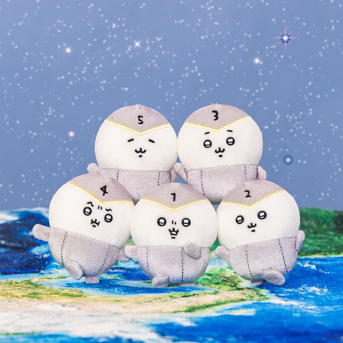 🍴新商品🍴 『宇宙な5人のわけわけマスコットセット』 5,500円(税込