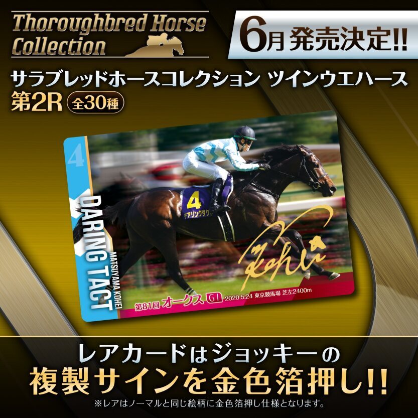 無敗の二冠目達成／ #サラブレッドホースコレクション 第2弾