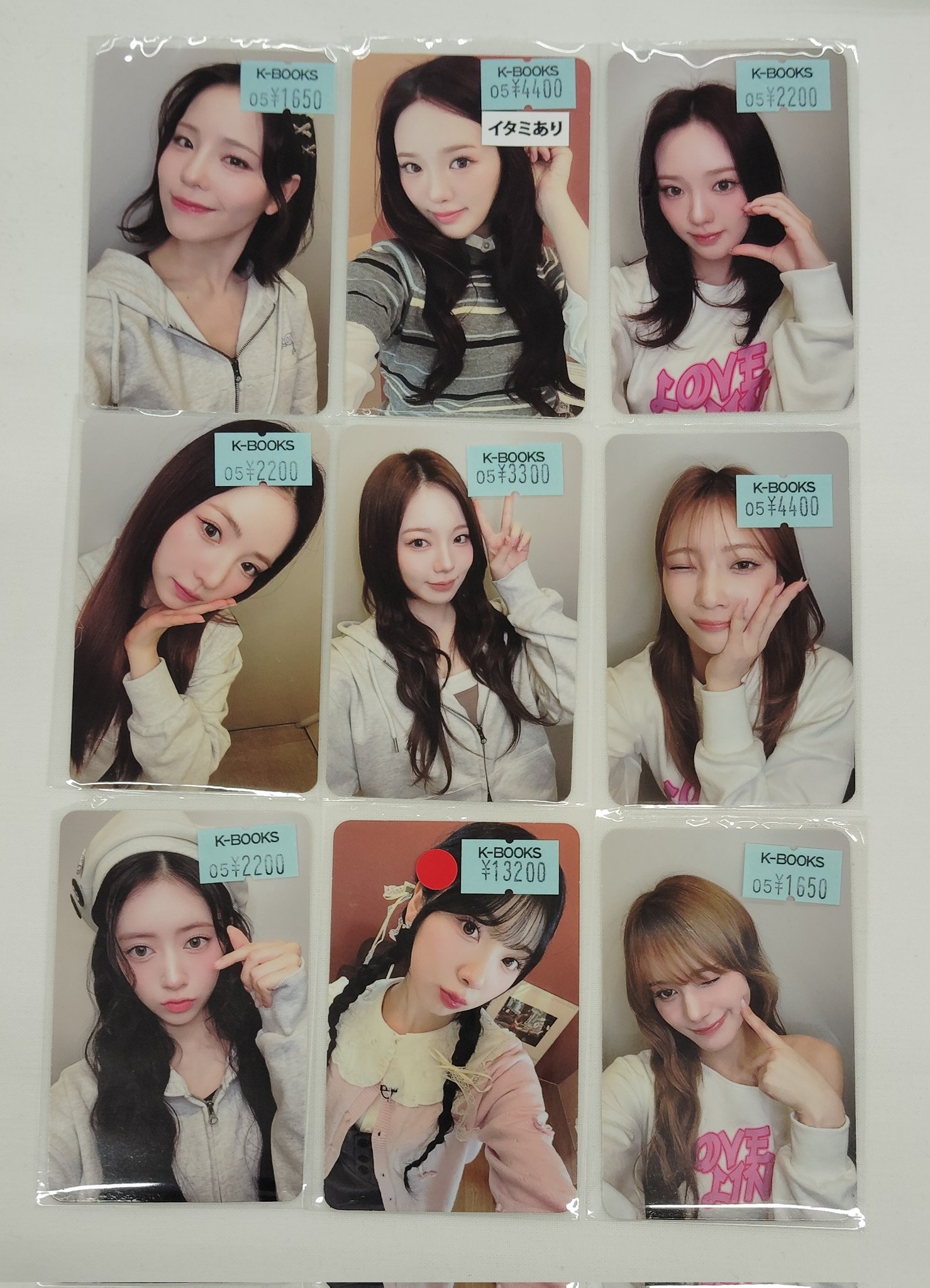 MEOVV エラ サノク MCD 事前収録 showcase トレカ MEOVV showcase 人気