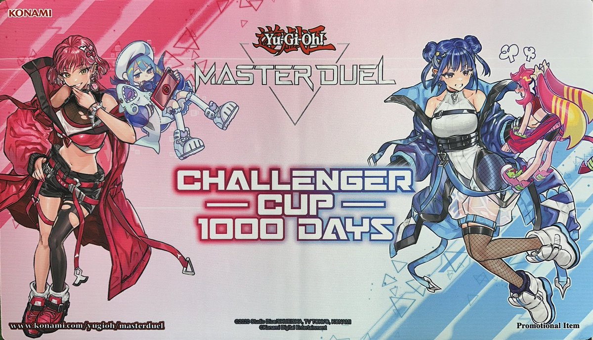 遊戯王 プレイマット】 Evil☆Twin【CHALLENGER CUP】 ￥35,000- 超