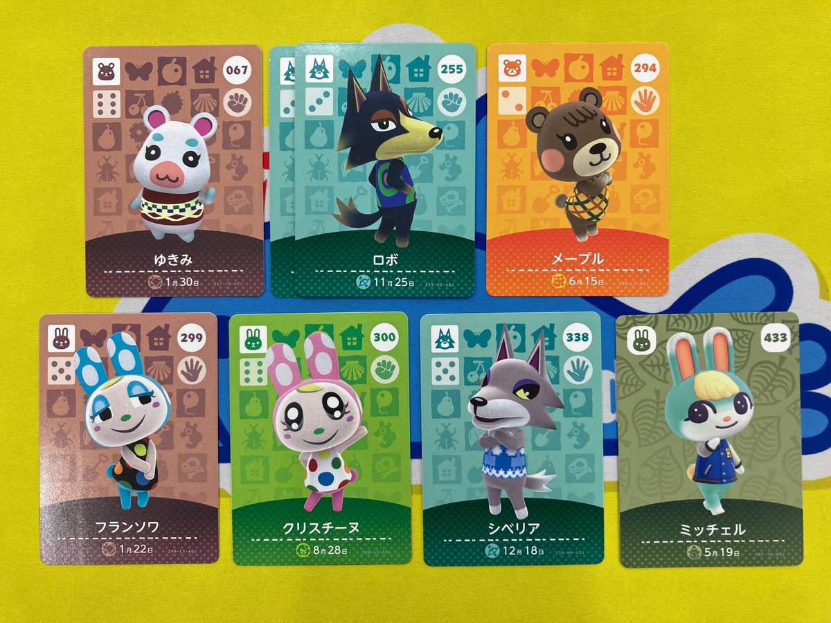 🐾【どうぶつの森amiiboカード 入荷情報】🌿 人気住民たちが入荷しま