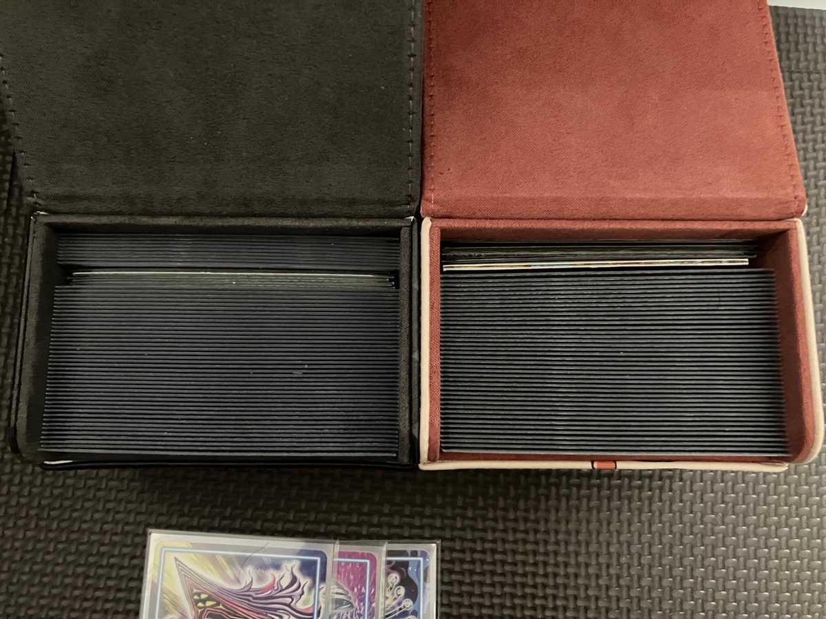 デュエプレフェスのデッキケース2種、クロニクルデッキのデッキケース