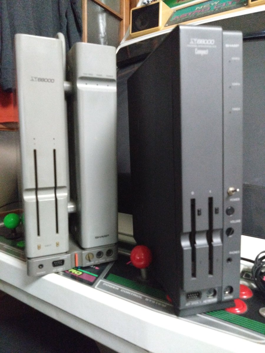 今回託してもらったのは…初代X68000さんとCompactXVIさんです(o・ω・o