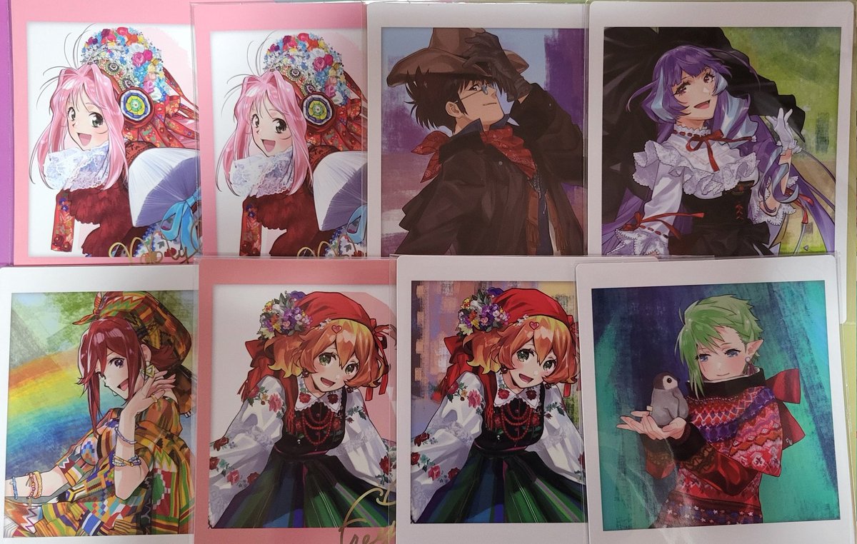 交換】マクロス万国博覧会 購入特典インスタントフォト風カード 譲