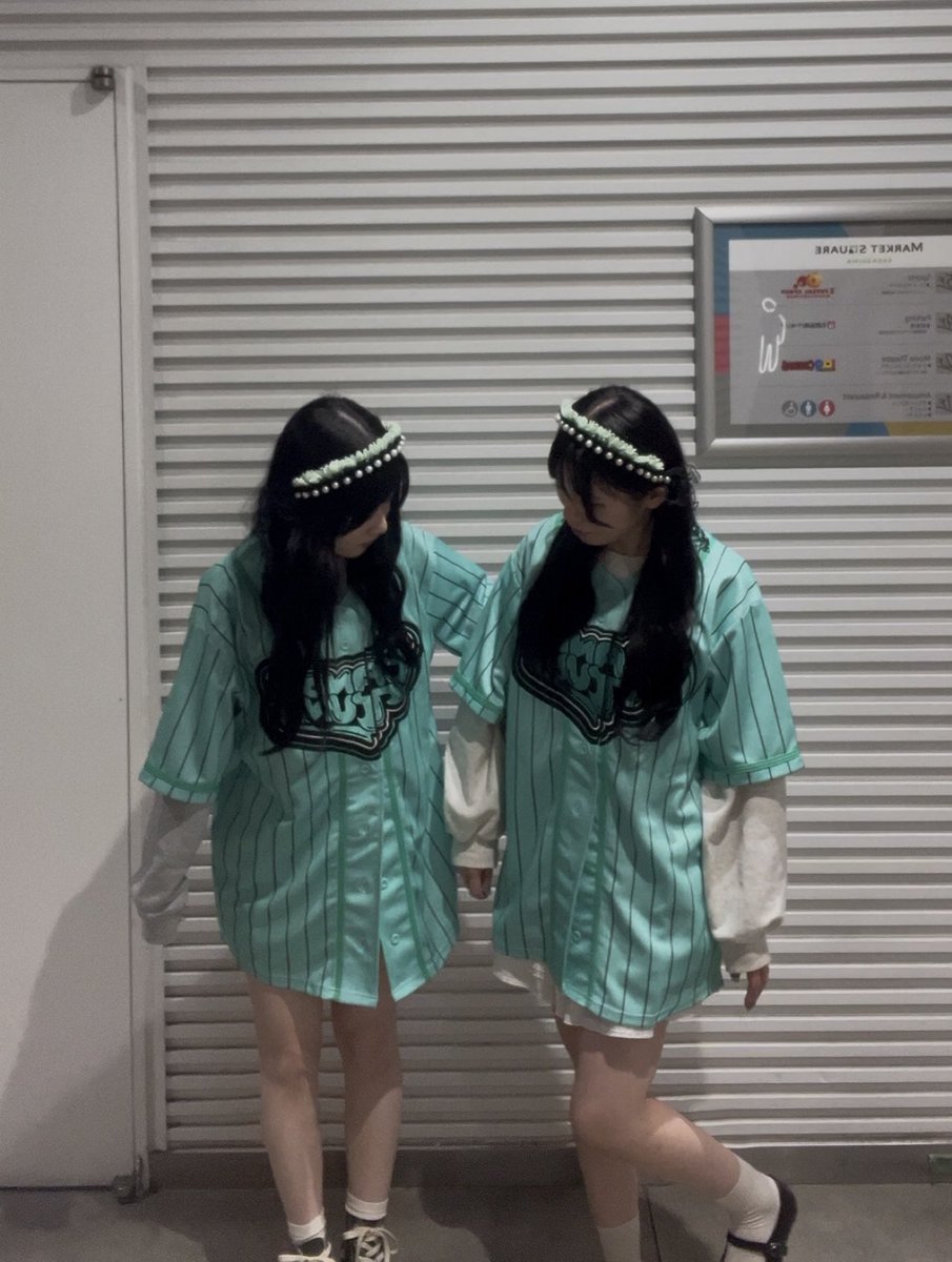 ライブの日は過去に推しがやってた髪型おそろいにしてる🤚🏻💚 推し