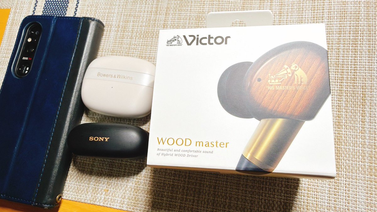 自分への誕プレとして Victor WOOD master お迎えしました