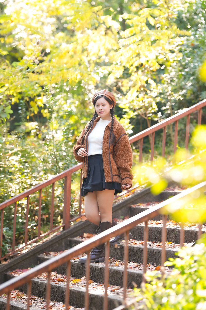 ななサク撮影会 『銀杏GIRLZ』 ～大阪城公園～ モデル•*¨*•.¸¸♬︎ い