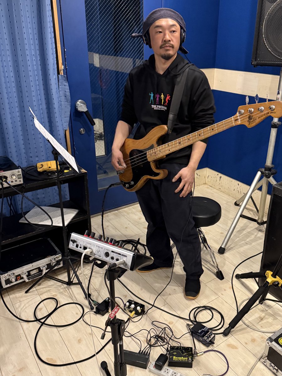 アディメンバー Fender PB'78(くらい)＋重めブリッジ SUMO STOMP