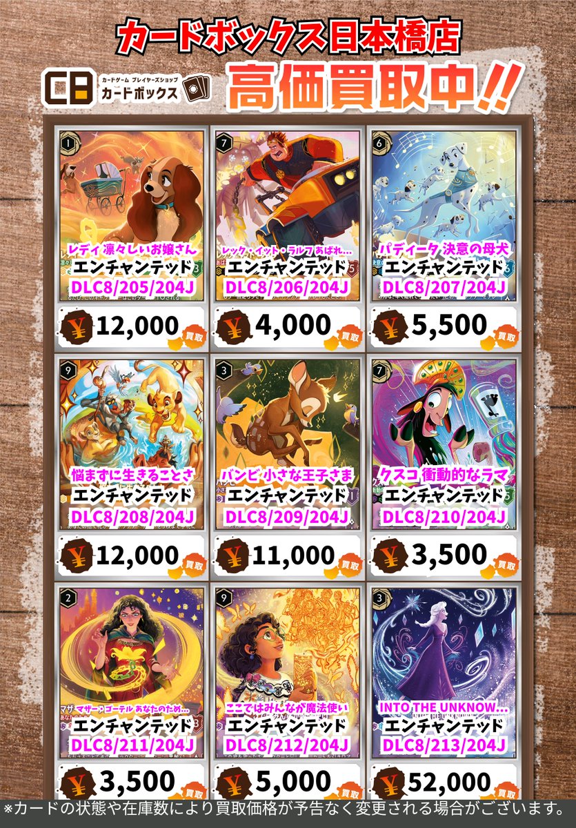 ディズニー・ロルカナ買取情報！ レディ 凛々しいお嬢さん ｴﾝﾁｬﾝﾃｯﾄﾞ