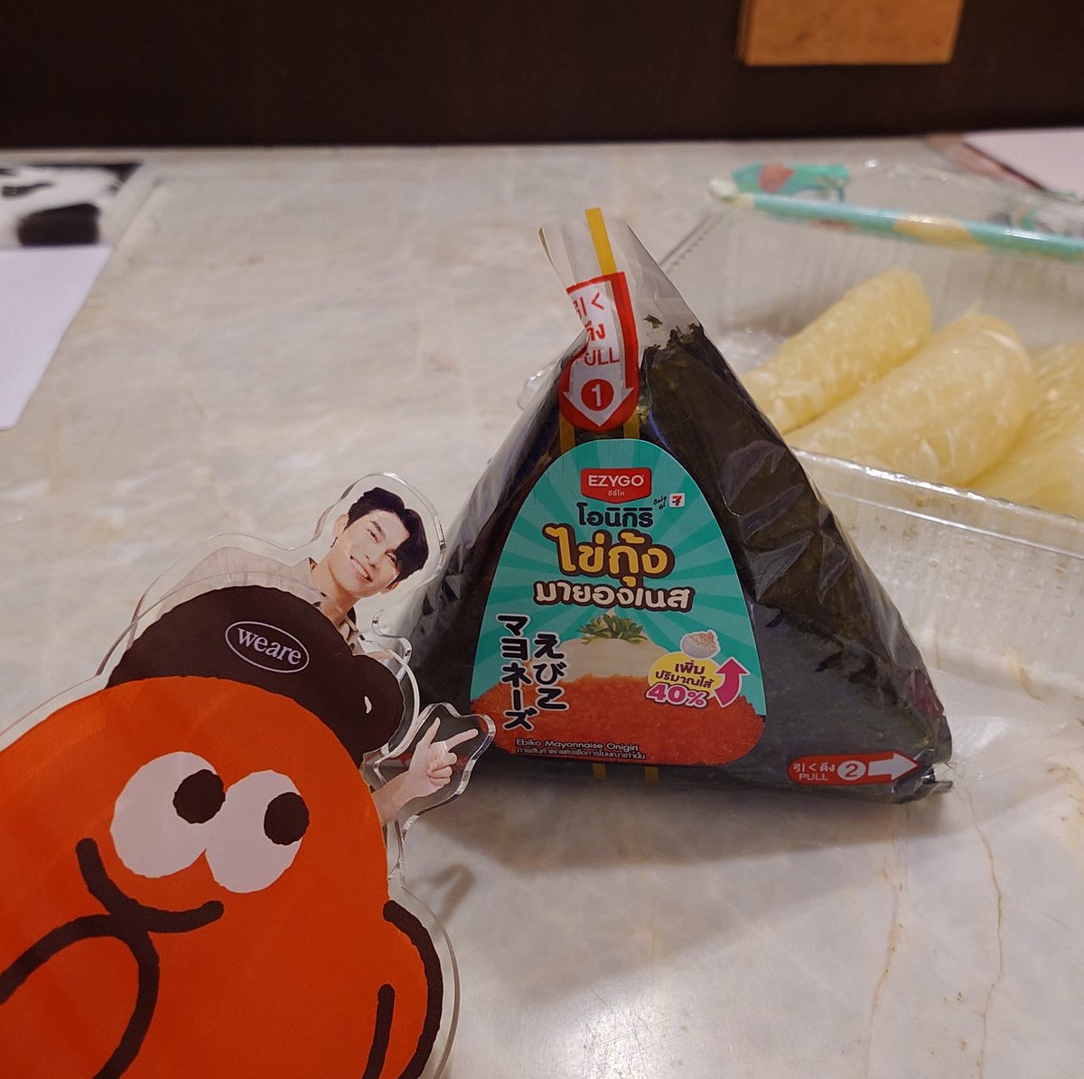 そしておにぎり🍙もえびこ🦐🩷