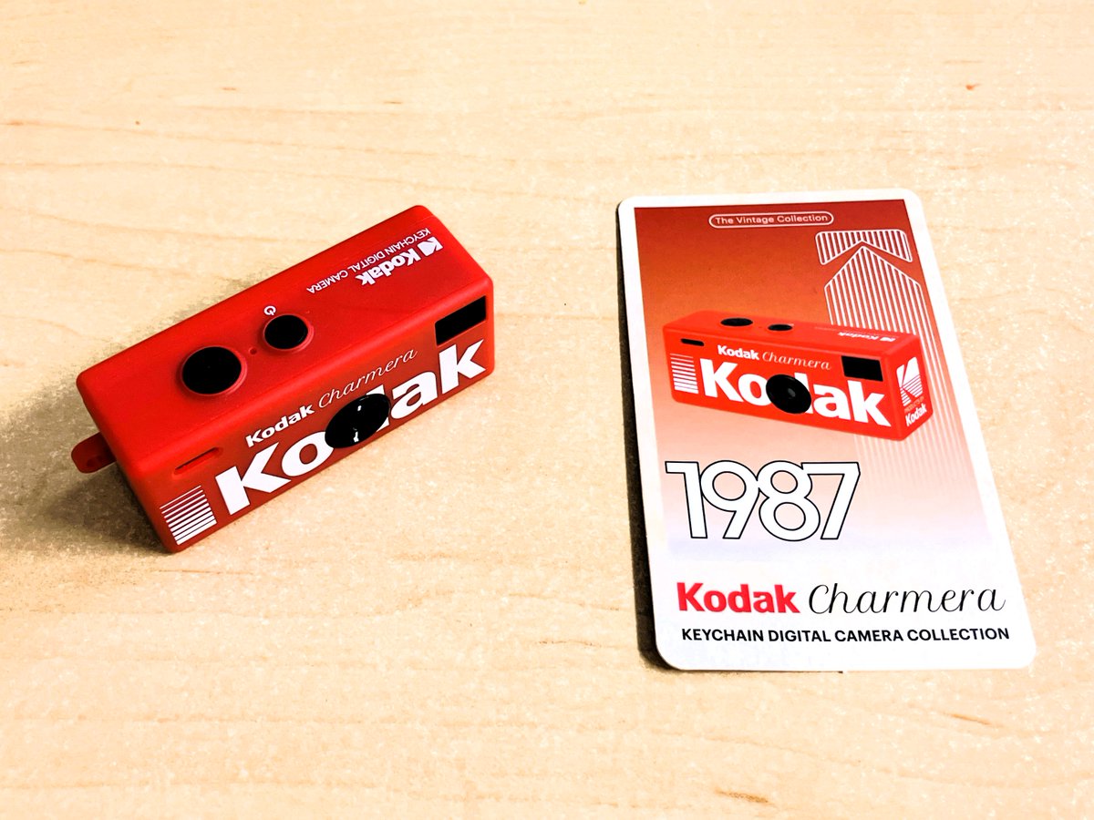 KODAK CHARMERAゲットできました💪20年前のレトロな画質でUSB Type-C