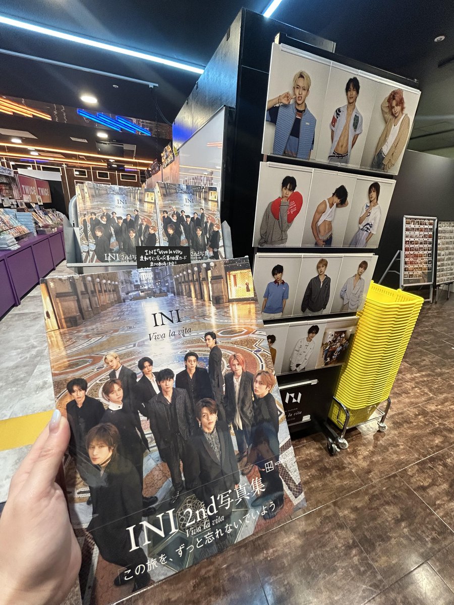 タワ渋INI】 #INI 2nd写真集 「Viva la vita」& INI 8TH SINGLE「PULSE