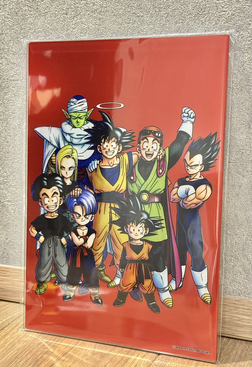 悟空、悟飯、悟天、ピッコロ、ベジータ、トランクス、クリリン、18号