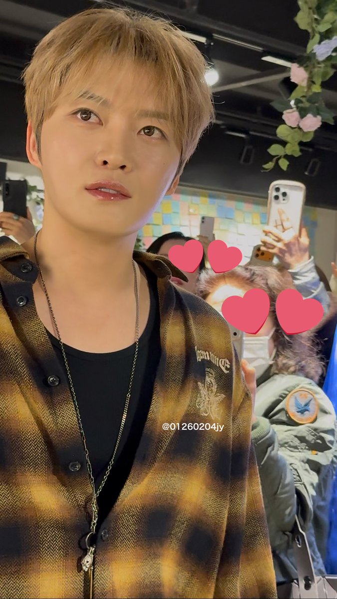 20260226 HMV サイン会 サイン会の後ポップアップストアにジェジュンが