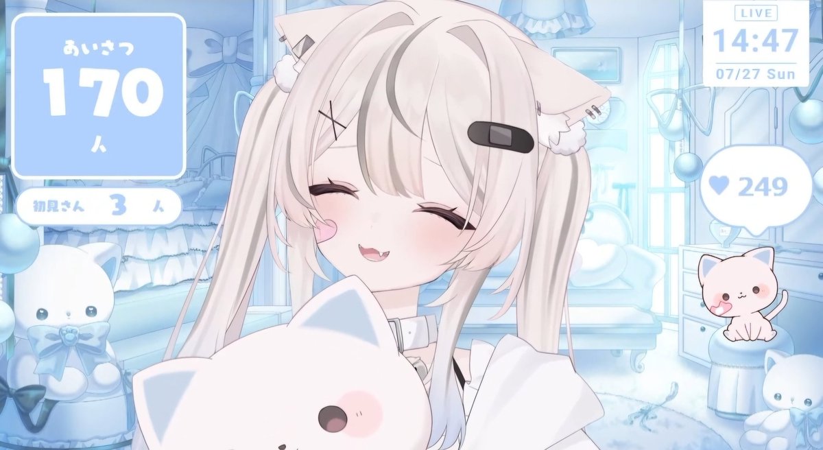 真白猫ミミィ🐈‍⬛🩹VTuber (@Mashi_Rone) / Posts / X