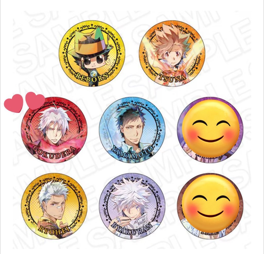 交換/譲渡】 家庭教師ヒットマンREBORN! ホログラムカンバッジ 未来編