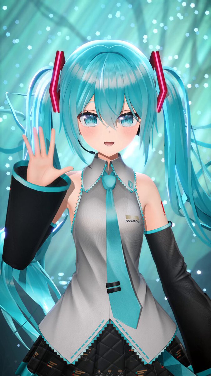 Post by PizaCG on X: ミクちゃん！