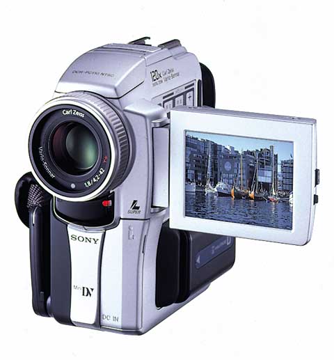ソニー、メモリースティックに動画が記録できるDVカメラ
