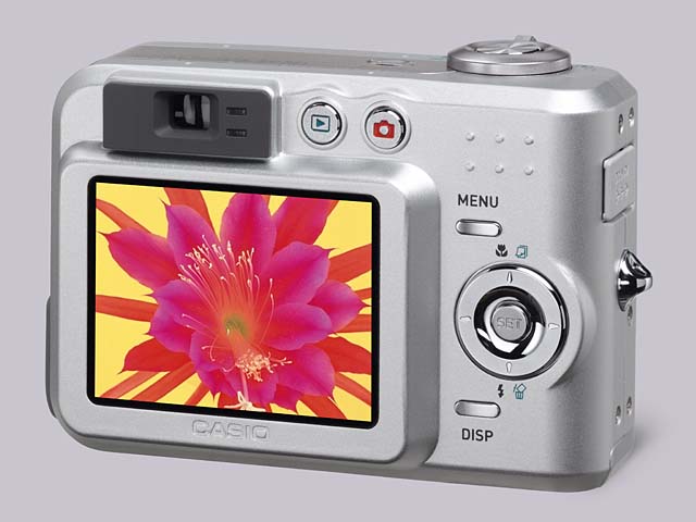 カシオ、大型液晶を搭載した500万画素デジカメ「QV-R51」