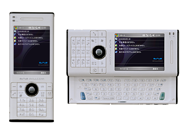 ウィルコム、デュアルキーボード/2.8型VGA液晶搭載「W-ZERO3[es]」