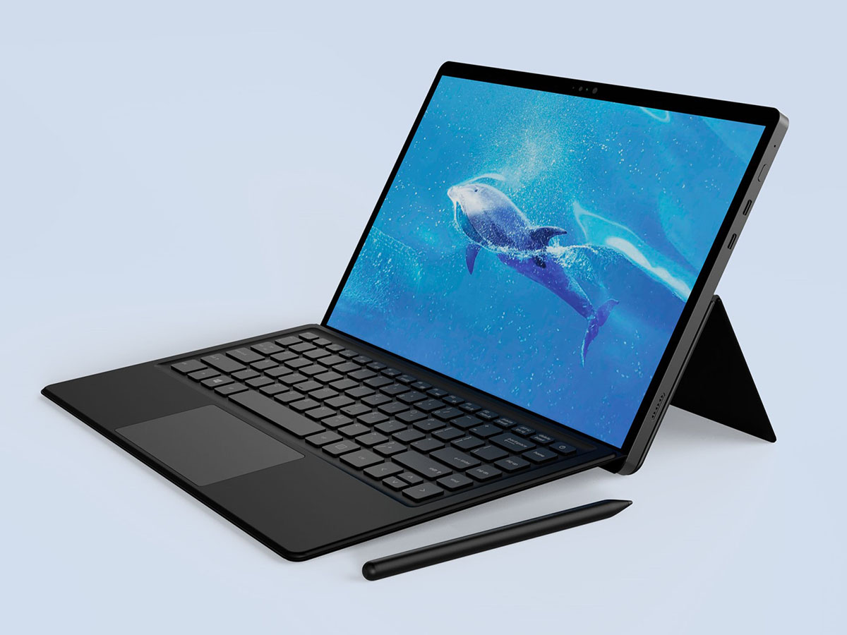 MINISFORUM、AMD CPU搭載の2in1タブレット - PC Watch