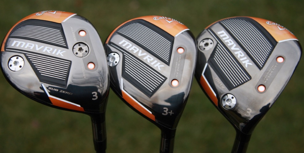 3モデルのキャロウェイ MAVRIK(マーベリック) フェアウェイウッド