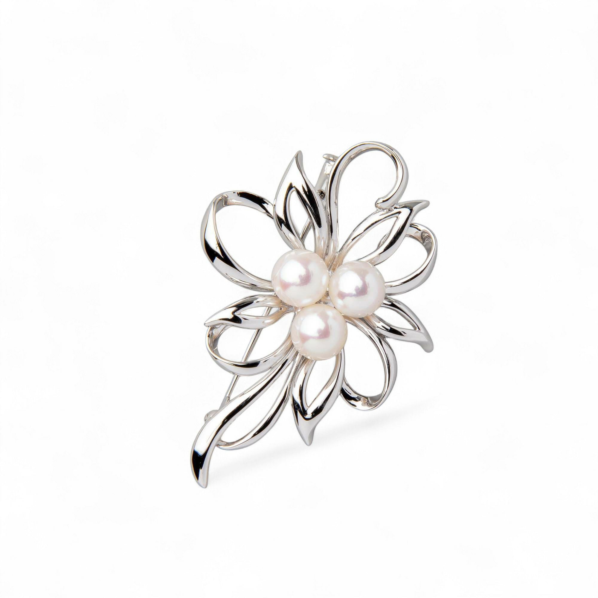 あこや真珠 ブローチ7.5-8.0mm SV925 | パールブローチ