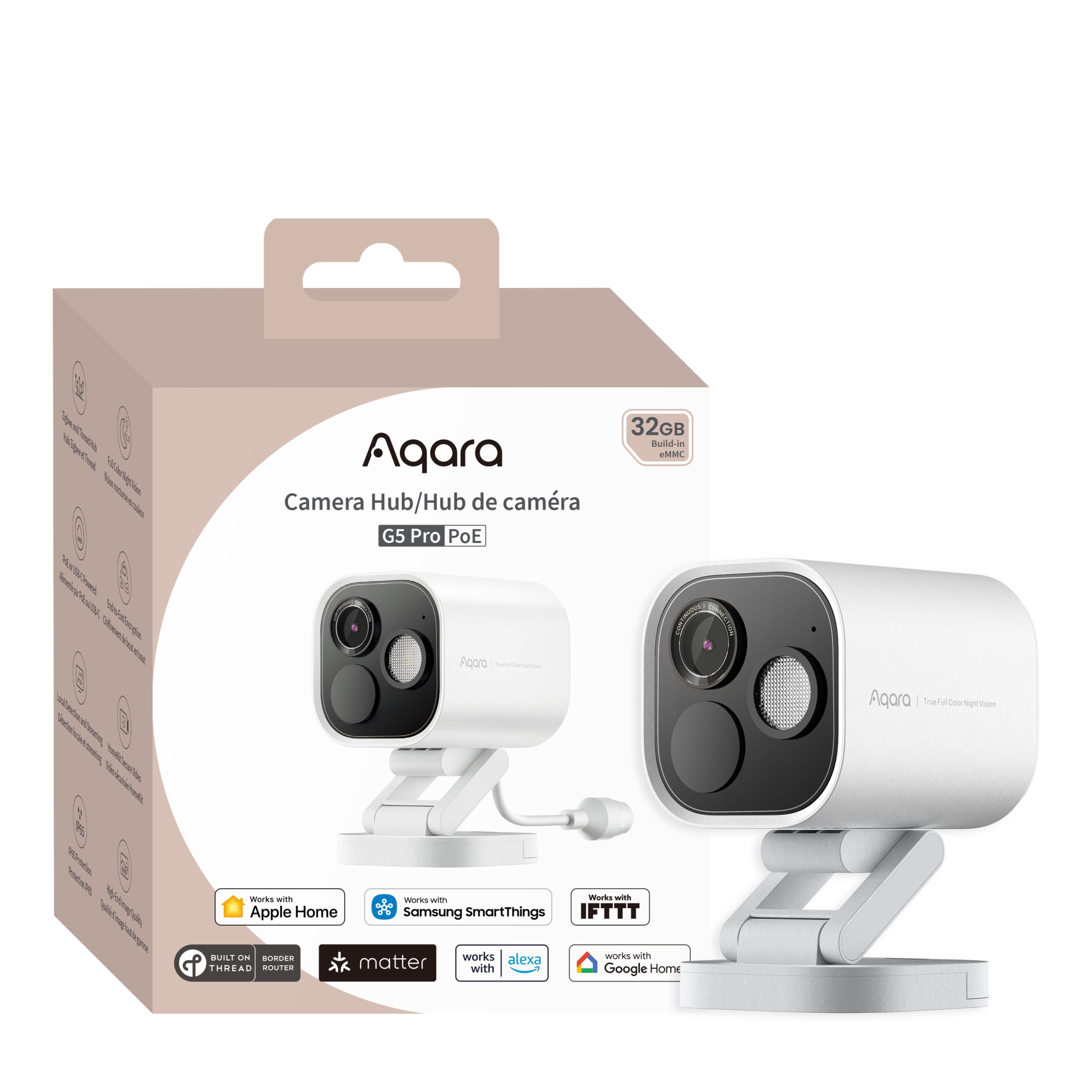 Aqara Smart Camera G5 Pro Hub - Aqara Singapore – Smart Homes