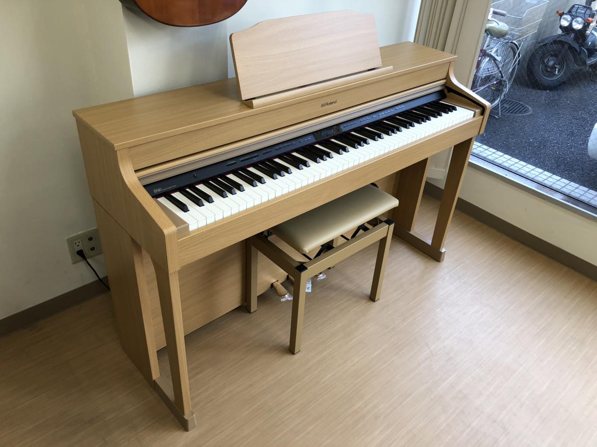 電子ピアノ Roland HP603-NBS 2016年製 中古 木製鍵盤 椅子付き