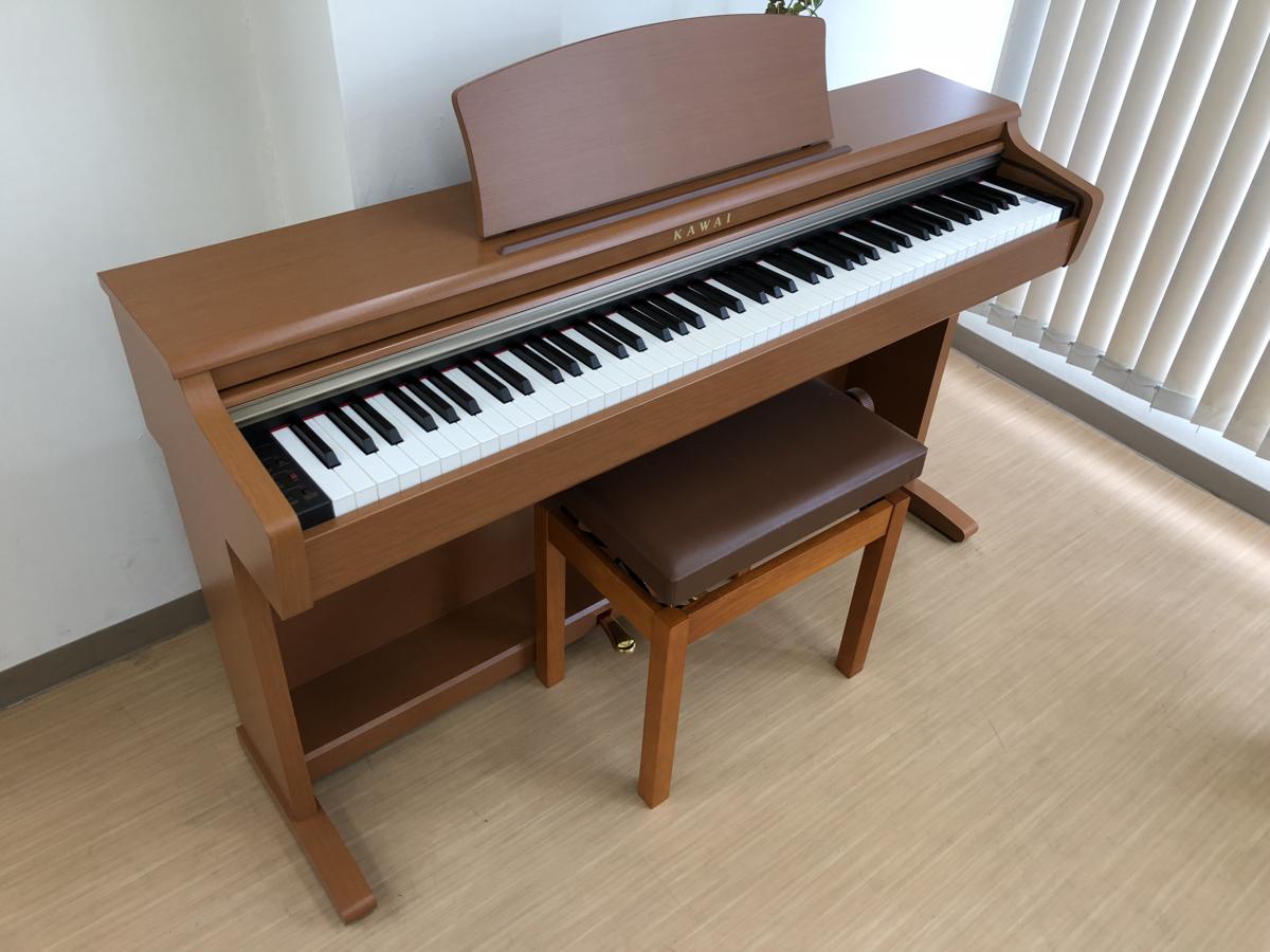 電子ピアノ KAWAI CN23C 2010年製 中古 高低自在椅子付き チェリー調