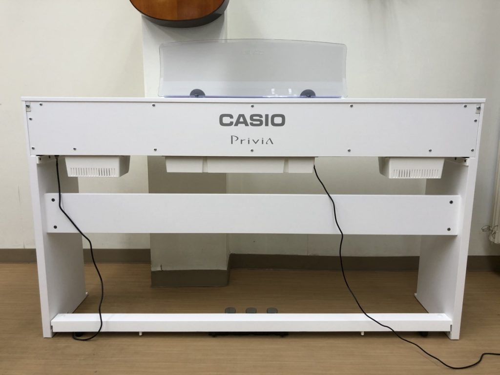 CASIO PX-770WE 2019年製 中古 電子ピアノ 椅子付き ホワイトウッド調