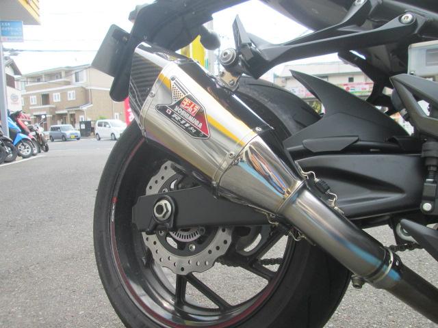 GSX-S750 マフラー交換 ヨシムラ サイクロン スリップオン R-11 宇部