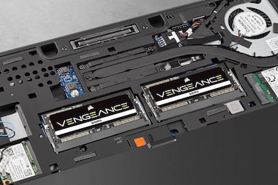 CORSAIR VENGEANCE 32GB (1x32GB) DDR5 4800MHz C40 SODIMM Laptop