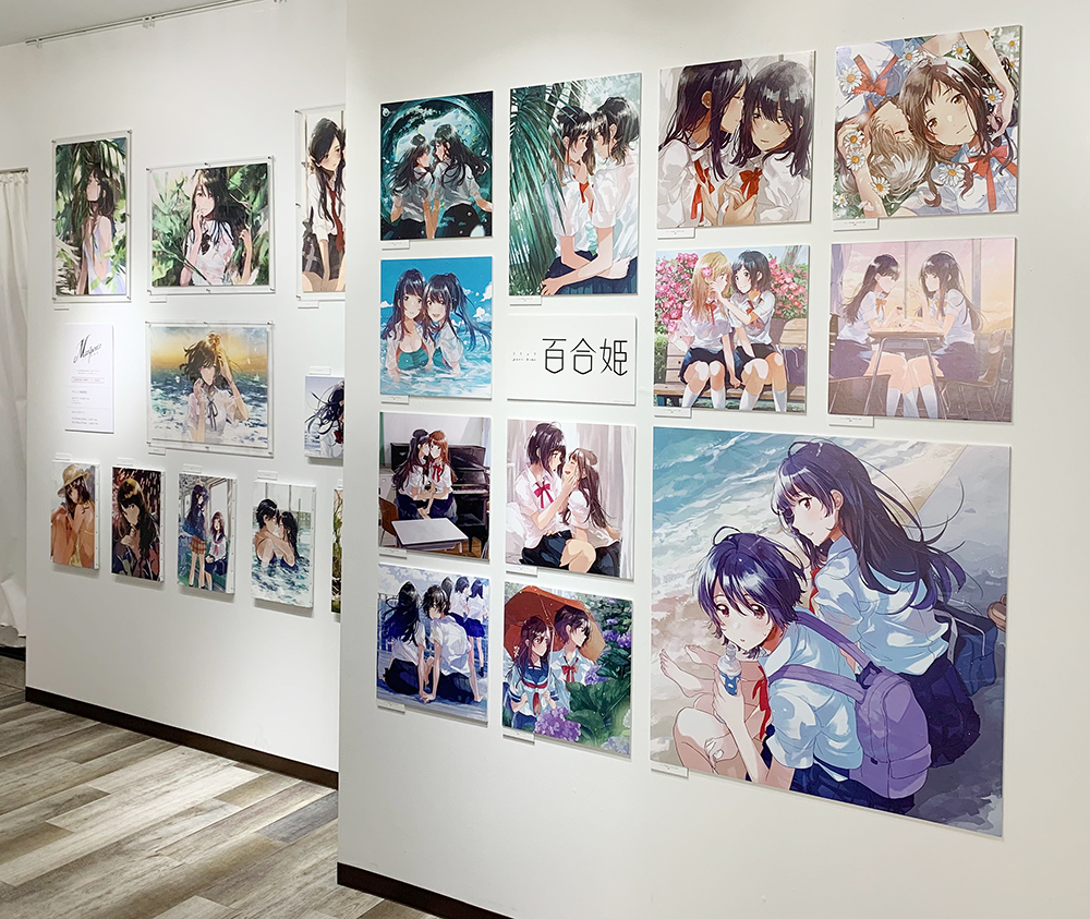 フライ初個展「Marguerite」開催レポート | pixiv WAEN GALLERY