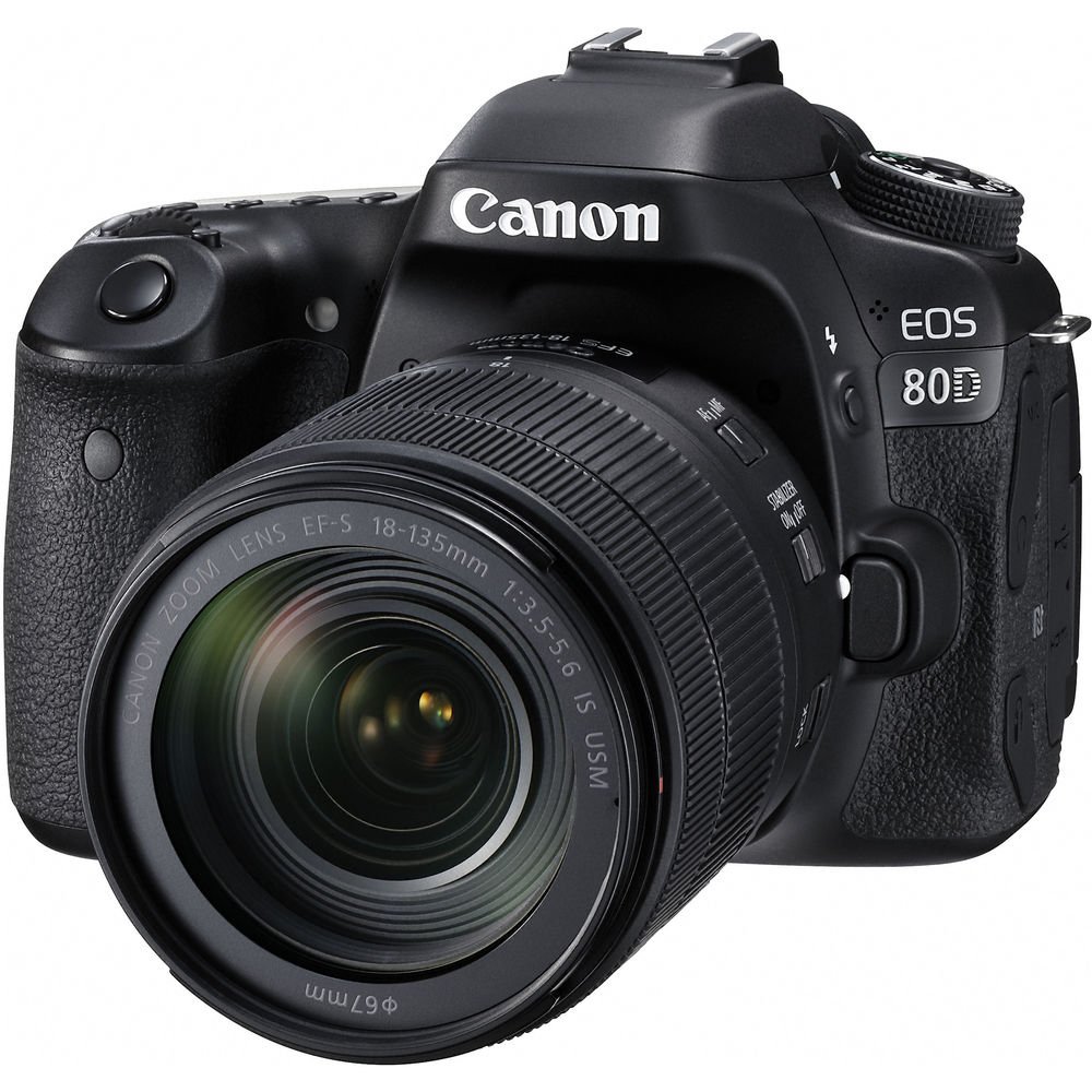 Canon EOS 80D DSLR Camera with 18-135mm Lens Open Box | Pixels Perfect