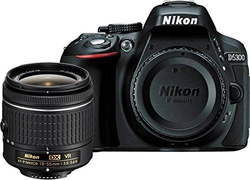 NIKON D5300 with (AF-S 18-55 mm VRII + AF-S 55-200 mm VR Kit) DSLR