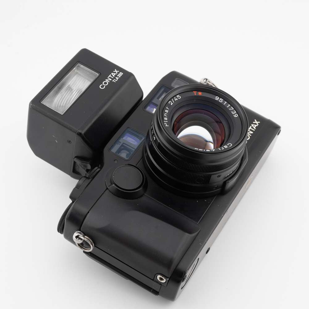 Contax G2 Black 35mm Rangefinder Camera with Carl Zeiss 45mm f/2