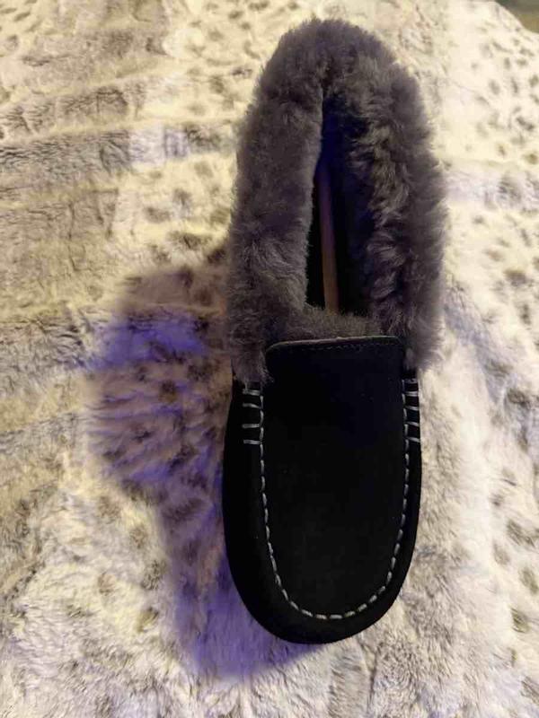 UGG® Ansley Parc Genuine Shearling Platform Slipper (Women