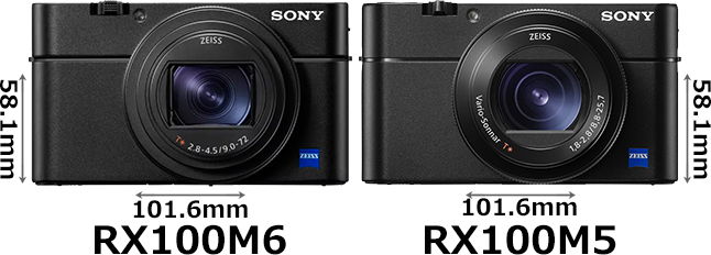 RX100M6」と「RX100M5」の違い - フォトスク